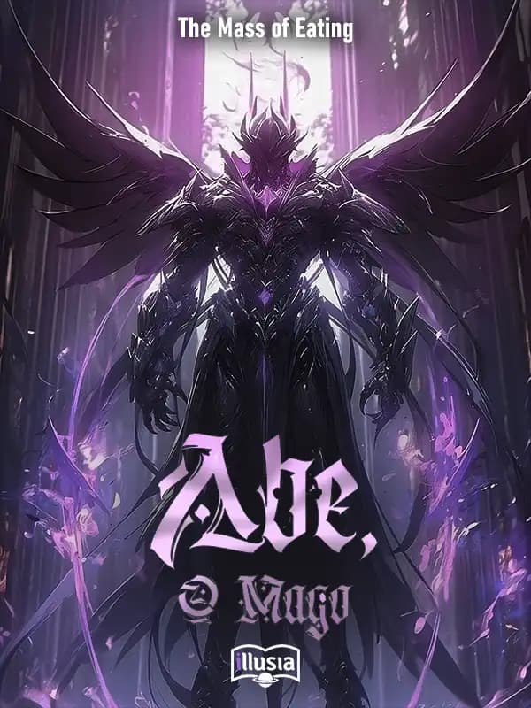 Capa da novel Abe, o Mago