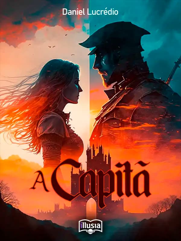 Capa da novel A Capitã