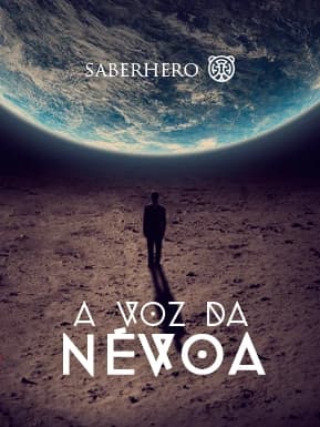 Capa da novel  A Voz da Névoa