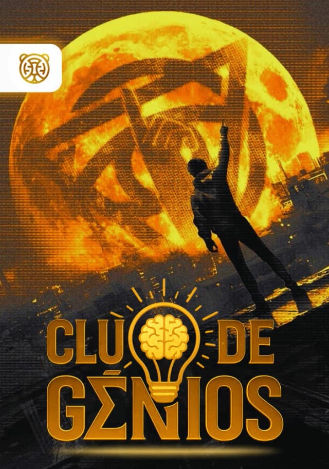 Capa da novel  Clube de Gênios