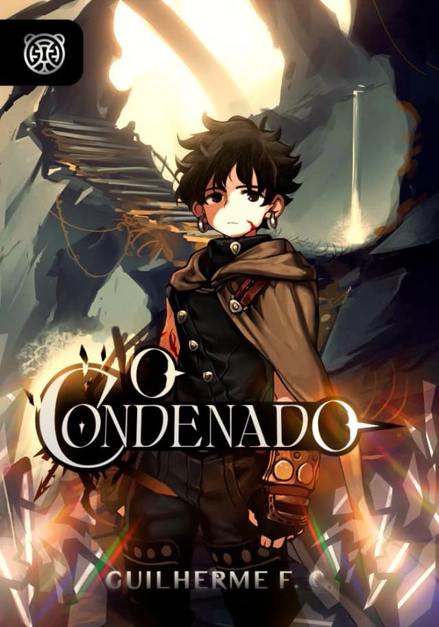Capa da novel O Condenado