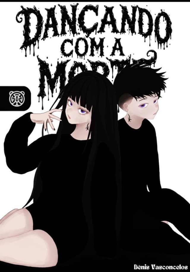 Capa da novel Dançando com a Morte