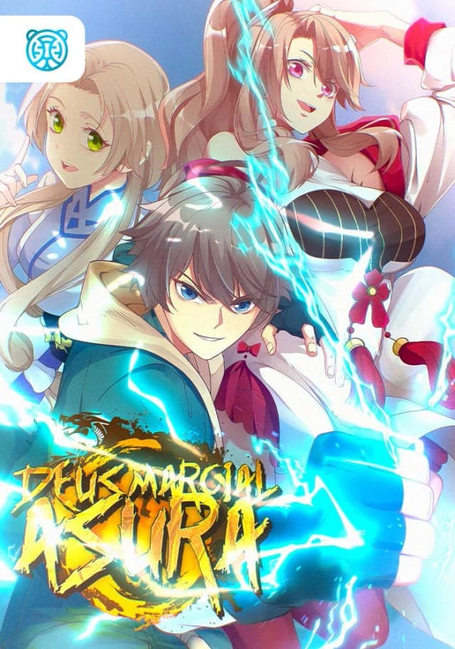 Capa da novel Deus Marcial Asura