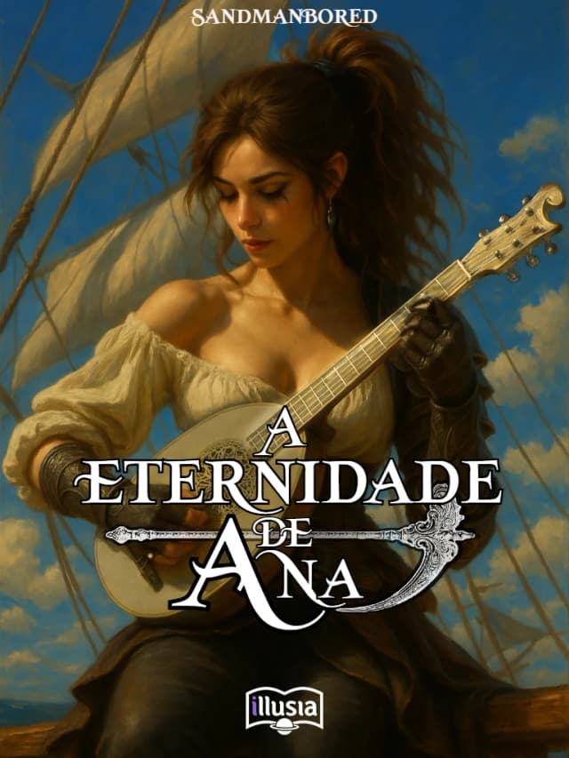 Capa da novel A Eternidade de Ana