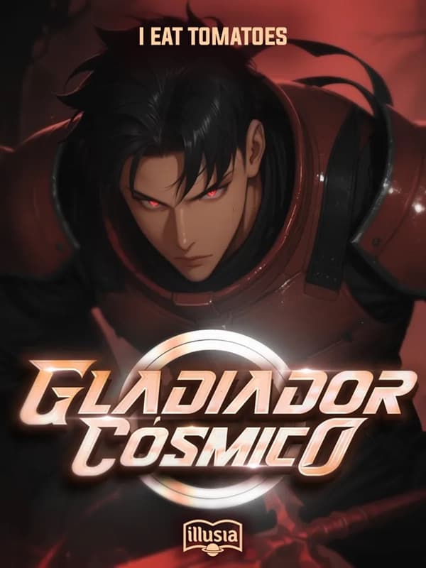 Capa da novel Gladiador Cósmico