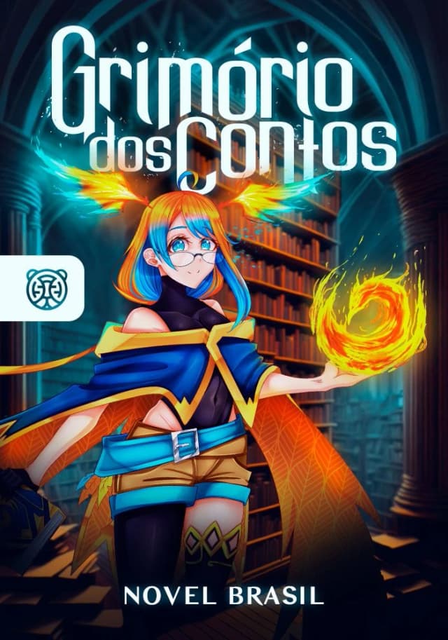 Capa da novel  Grimório dos Contos