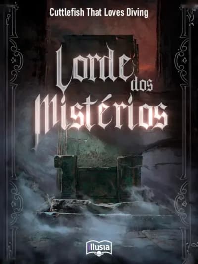 Capa da novel Lorde dos Mistérios