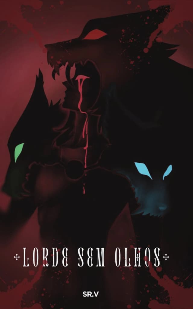 Capa da novel Lorde sem Olhos