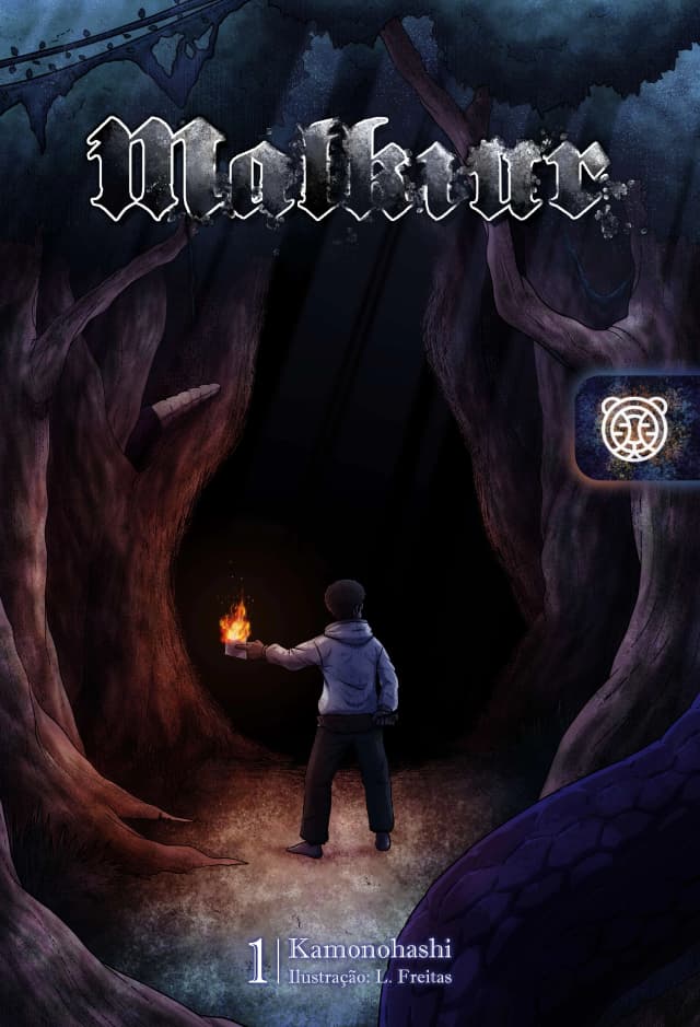 Capa da novel Malkiur