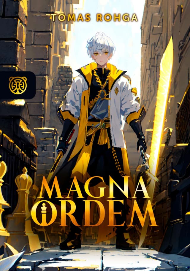 Capa da novel Magna Ordem