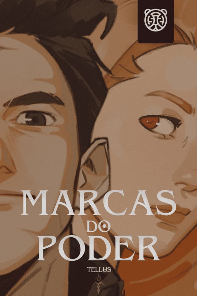 Capa da novel Marcas do Poder