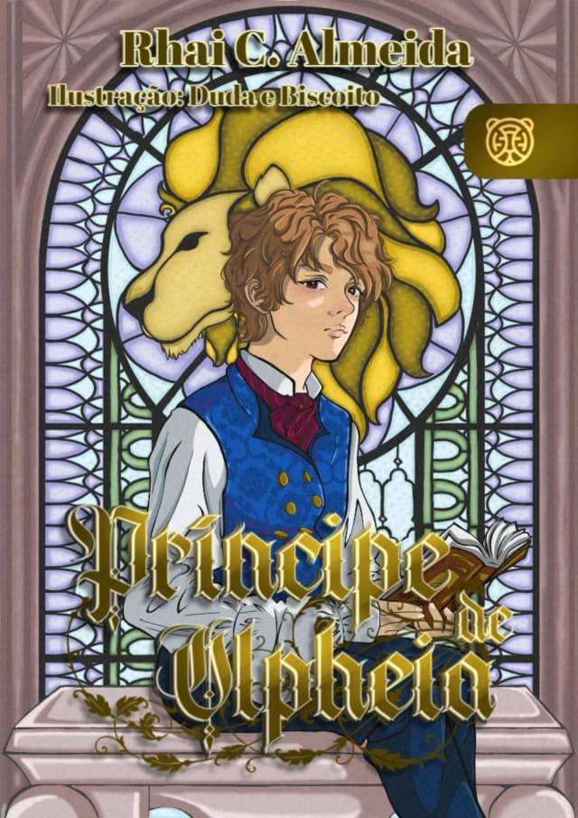 Capa da novel  Príncipe de Olpheia