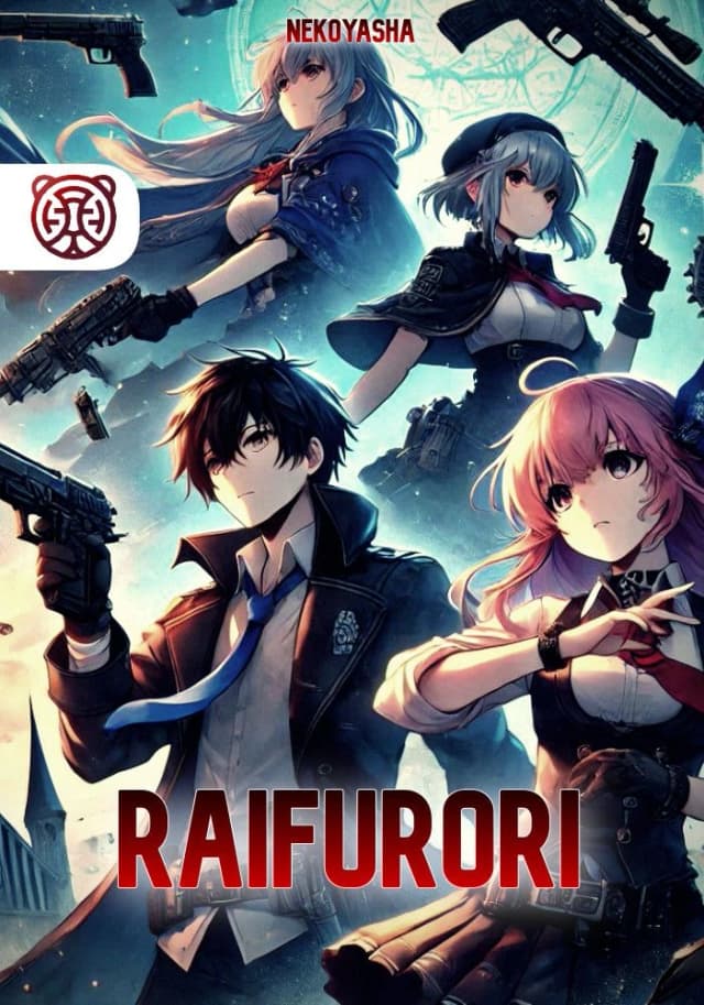 Capa da novel  Raifurori