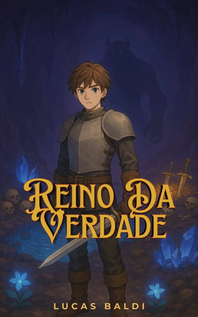 Capa da novel Reino da Verdade