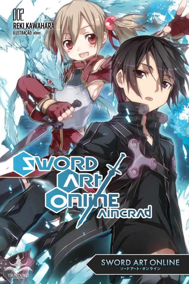 Capa da novel Sword Art Online