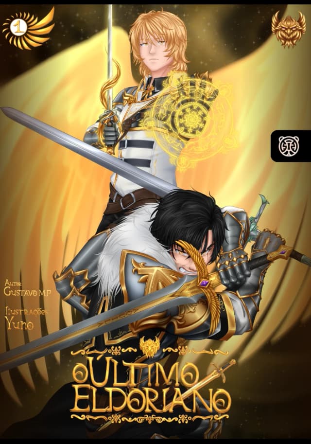 Capa da novel O Último Eldoriano