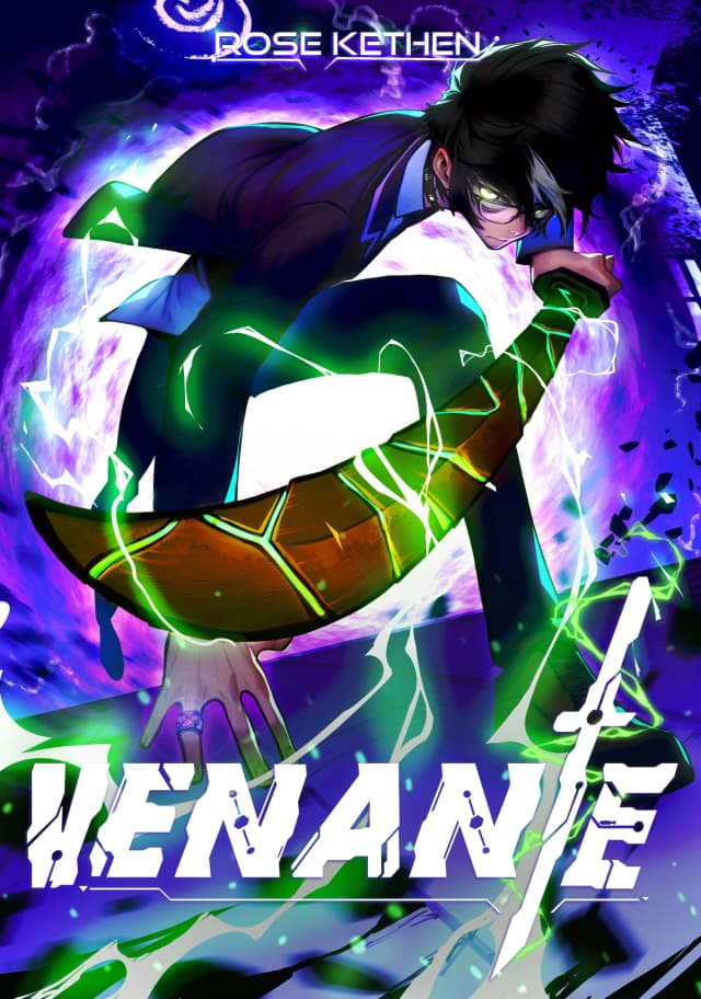 Capa da novel Venante