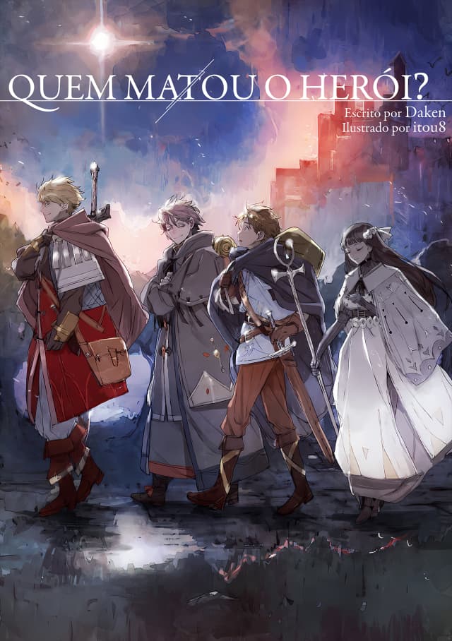 Capa da novel Who Killed the Hero?