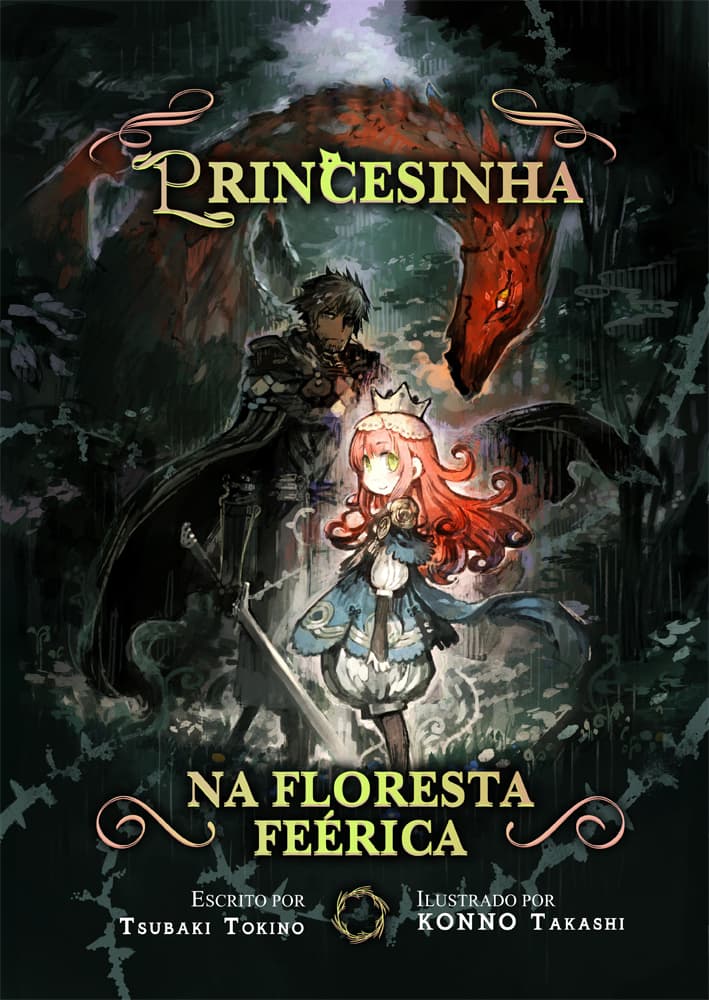 Capa de Princesinha na Floresta Feérica