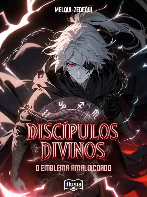 Capa de Discípulos Divinos: O Emblema Amaldiçoado
