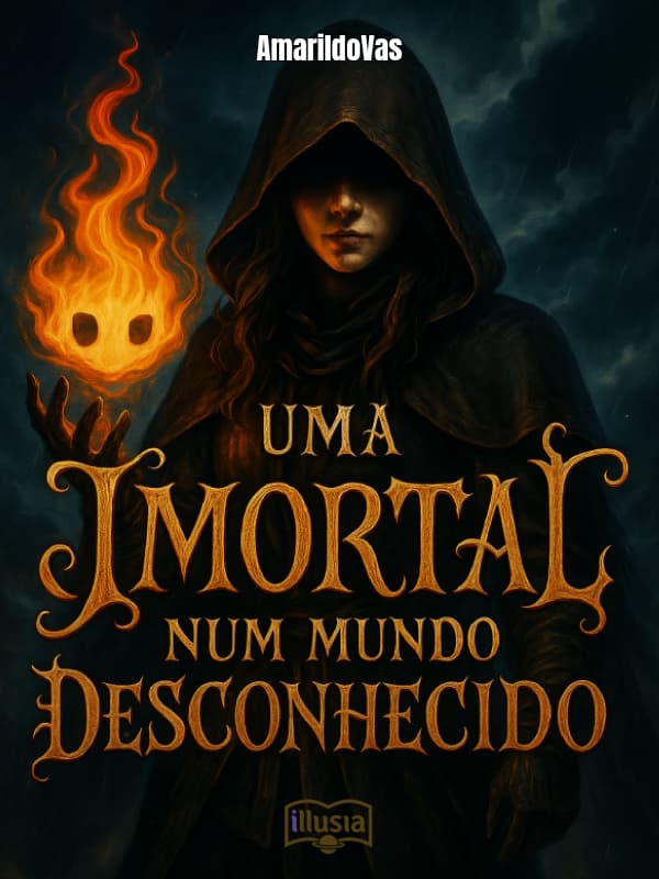 Capa de Uma Imortal num Mundo Desconhecido