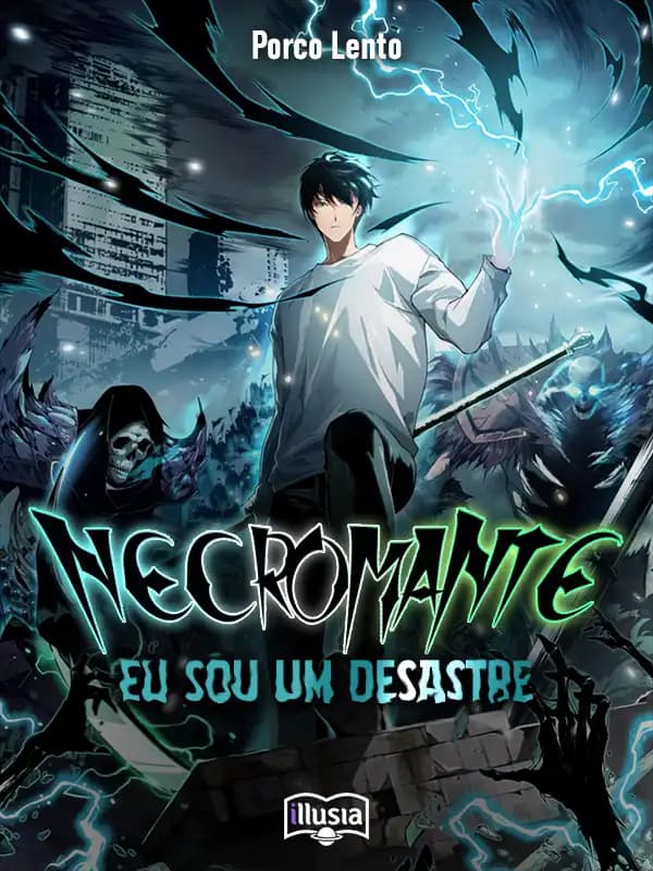 Capa de Necromante! Eu Sou Um Desastre