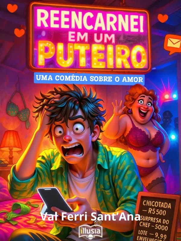 Capa de Reencarnei em um Puteiro