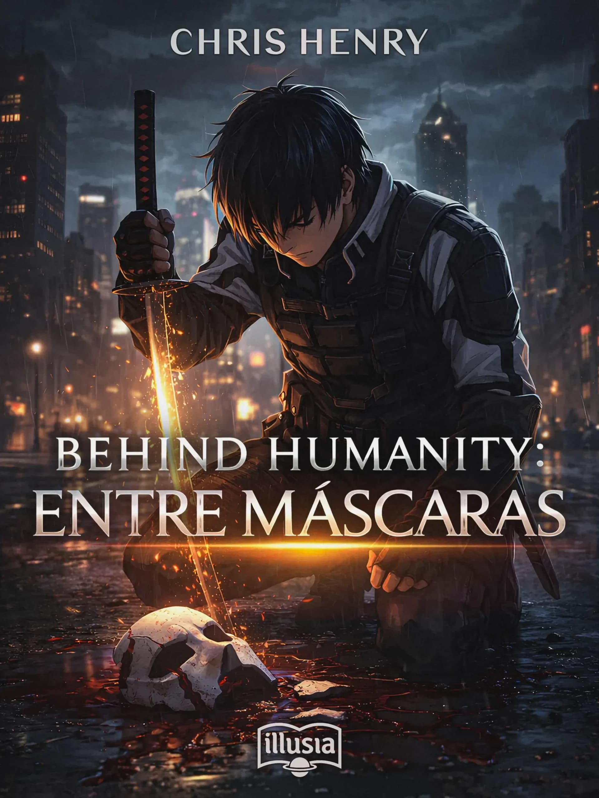Capa de Behind Humanity, Vol. 02 – Entre Máscaras