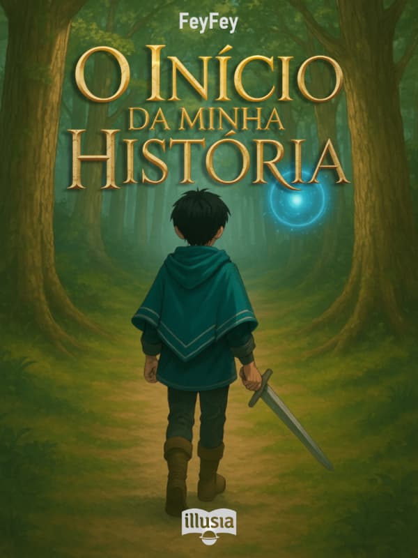 Capa de O Início da Minha História