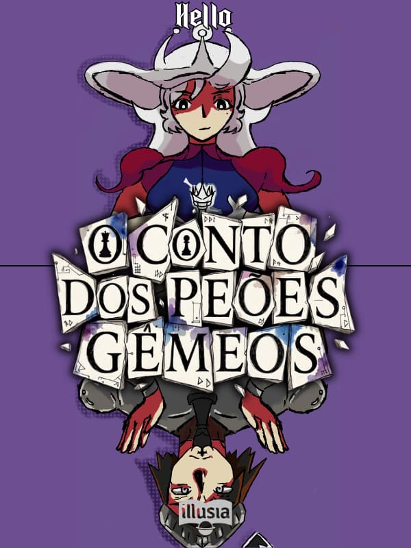 Capa de O Conto dos Peões Gêmeos