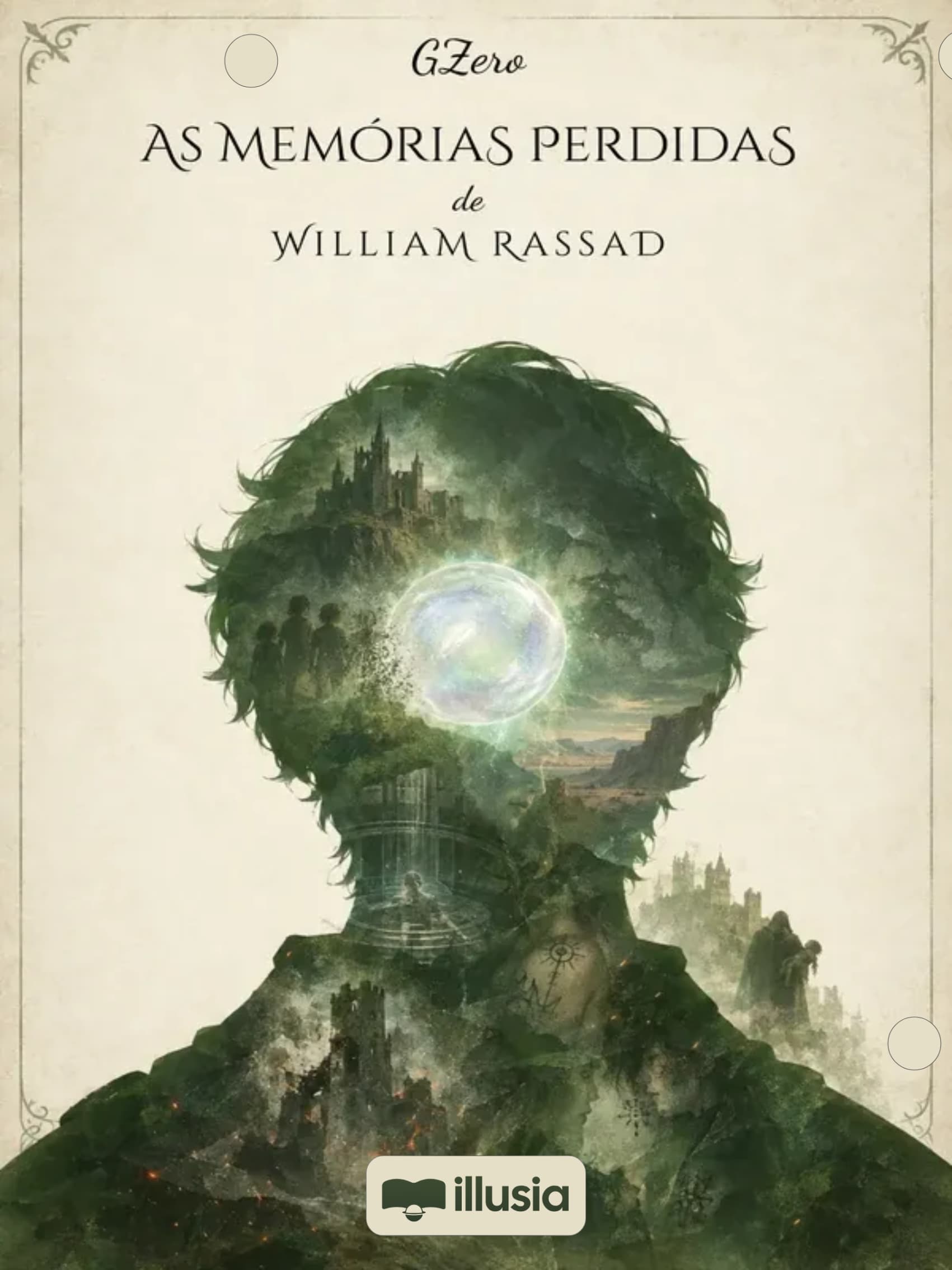 Capa de As Memórias Perdidas de William Rassad
