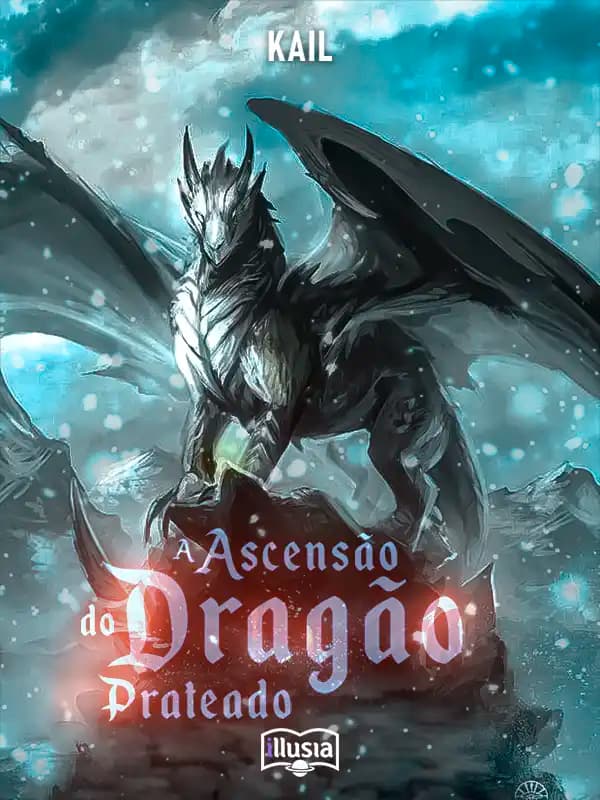Capa da novel A Ascensão do Dragão Prateado