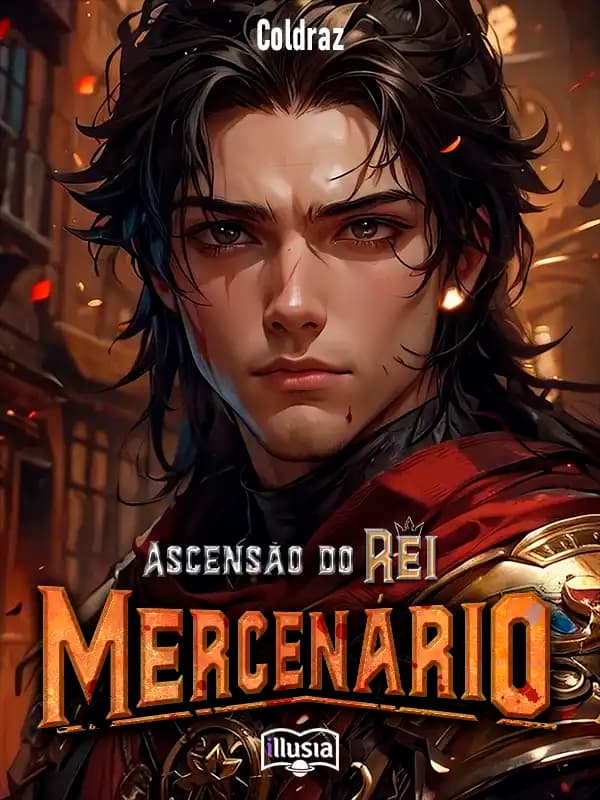 Capa da novel A Ascensão do Rei Mercenário