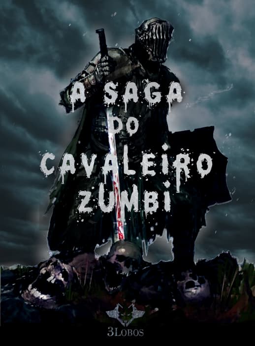 Capa da novel A Saga do Cavaleiro Zumbi
