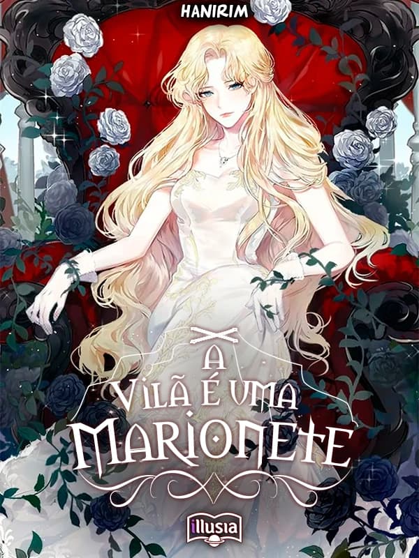 Capa da novel A Vilã é uma Marionete