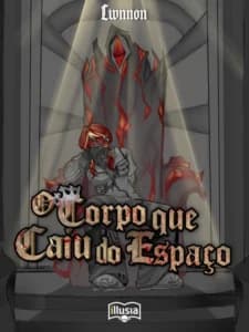 Capa da novel O Corpo que Caiu do Espaço