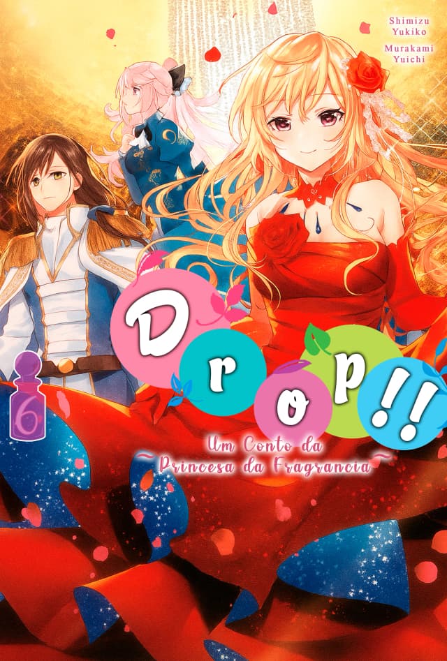 Capa da novel Drop!! ~Um Conto da Princesa da Fragrância~