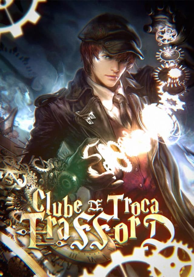 Capa da novel Clube de Troca Trafford