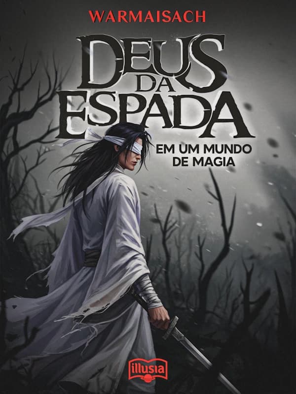Capa da novel Deus da Espada em um Mundo de Magia