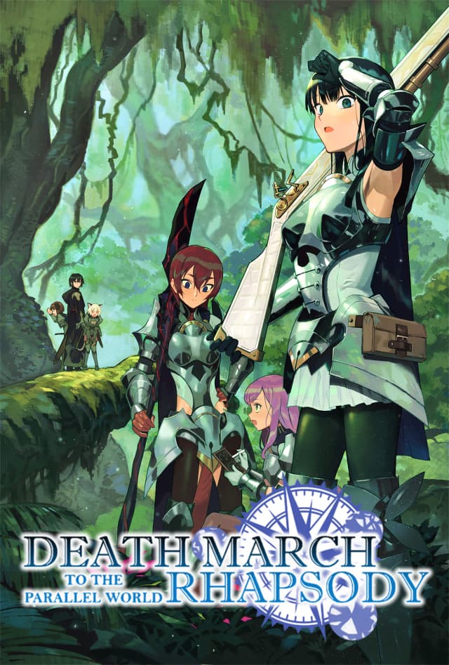 Capa da novel Death March Kara Hajimaru Isekai Kyousoukyoku