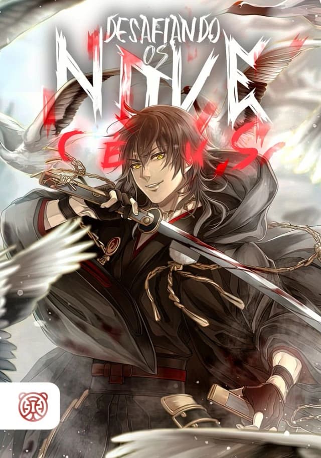 Capa da novel Desafiando os Nove Céus