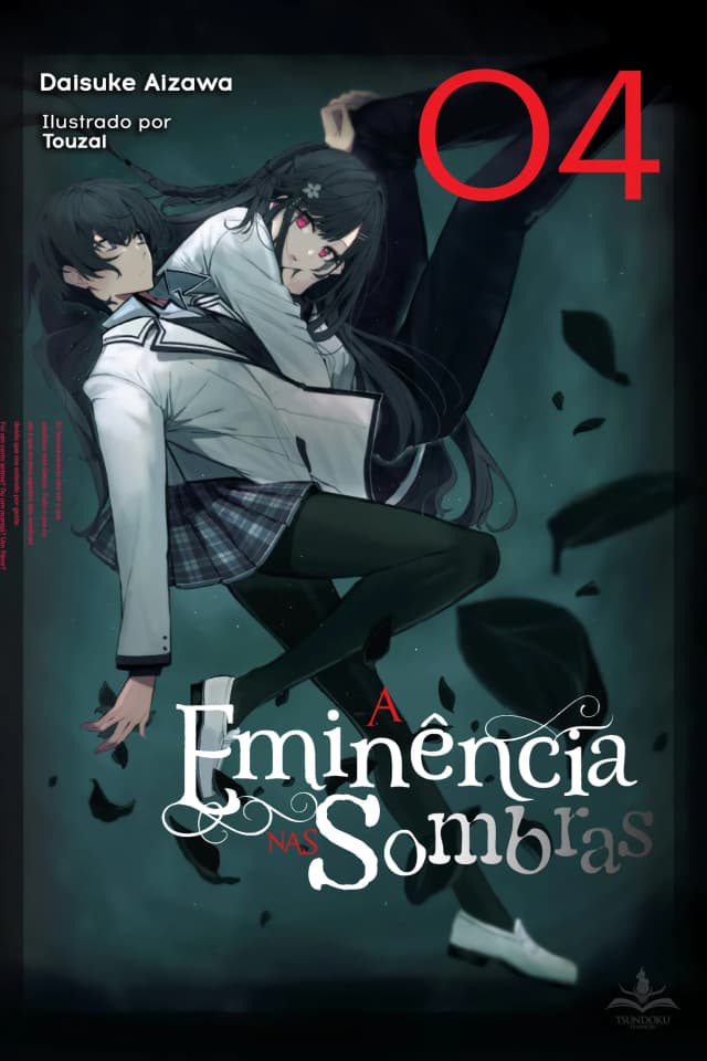 Capa da novel A Eminência nas Sombras