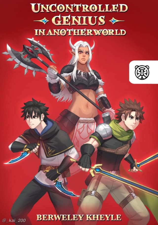 Capa da novel Gênio Incontrolável em Outro Mundo