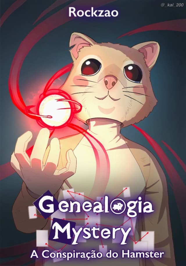 Capa da novel Genealogia Mystery: A Conspiração do Hamster