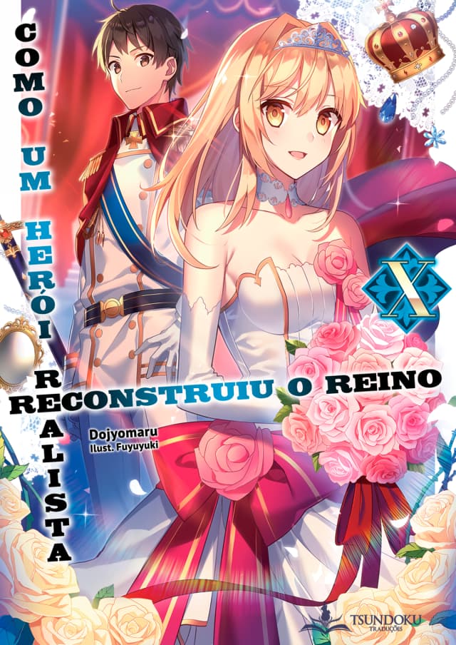 Capa da novel Como um Herói Realista Reconstruiu o Reino