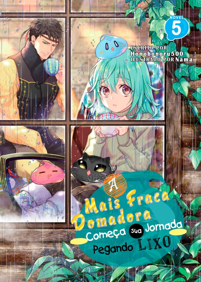 Capa da novel A Mais Fraca Domadora Começa sua Jornada Pegando Lixo