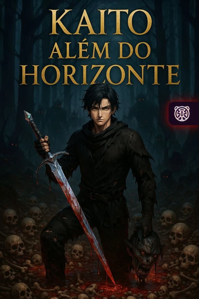 Capa da novel Kaito Além do Horizonte