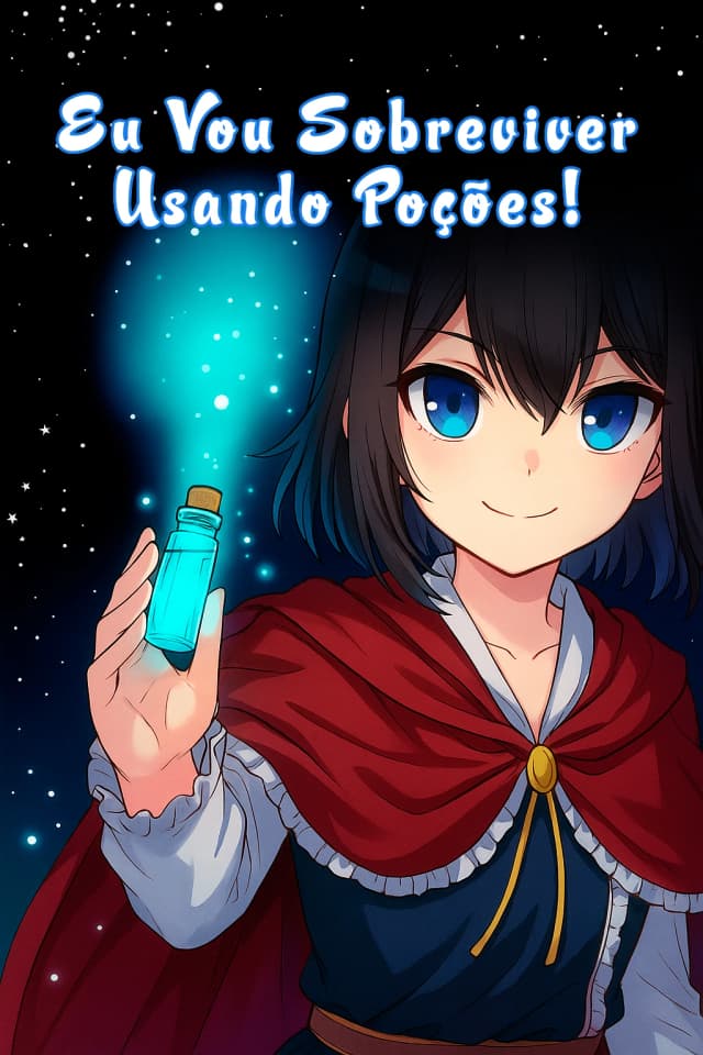 Capa da novel Eu Vou Sobreviver Usando Poções! (WN)
