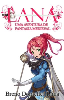 Capa da novel Lana – Uma Aventura de Fantasia Medieval