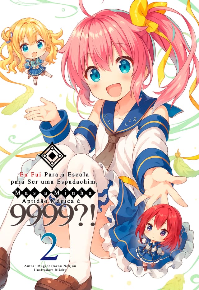 Capa da novel Eu Fui Para a Escola Para Ser Uma Espadachim, Mas Minha Aptidão Mágica É 9999?!